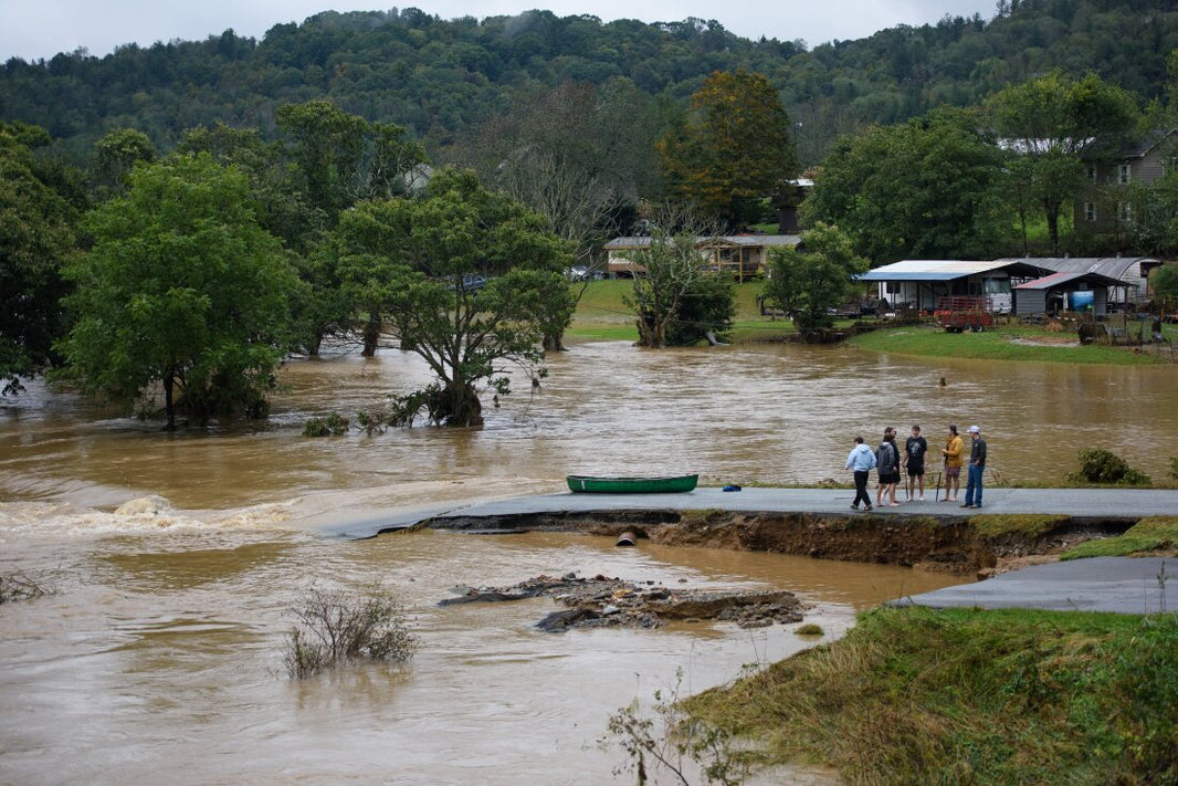 Devastation during a natural disaster-Hurricane Helene 2024-Source NPR-Img Credit to Getty Images