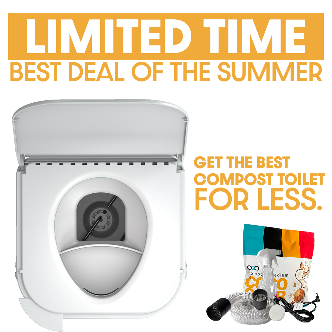 Limited-Time OGO™ ORIGIN Compost Toilet System Bundle – Save Big + Free Essentials