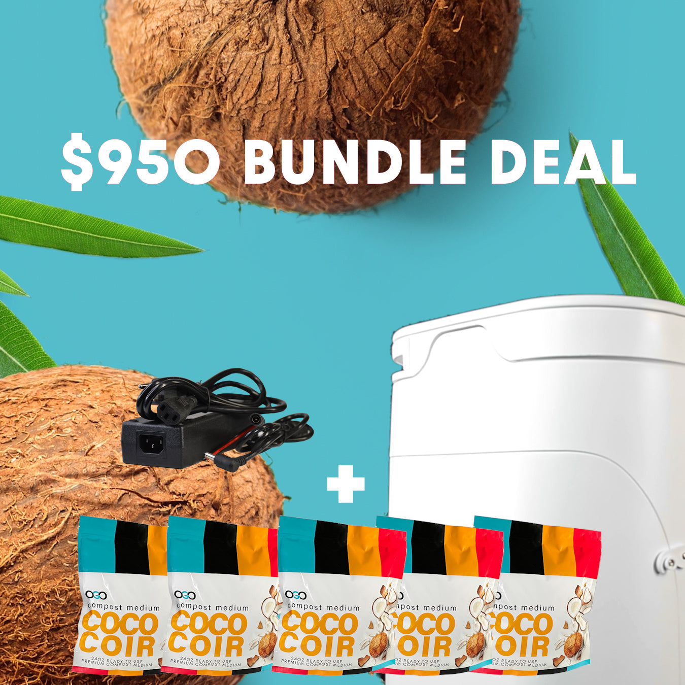Limited-Time OGO™ ORIGIN Compost Toilet System Bundle – Save Big + Free Essentials